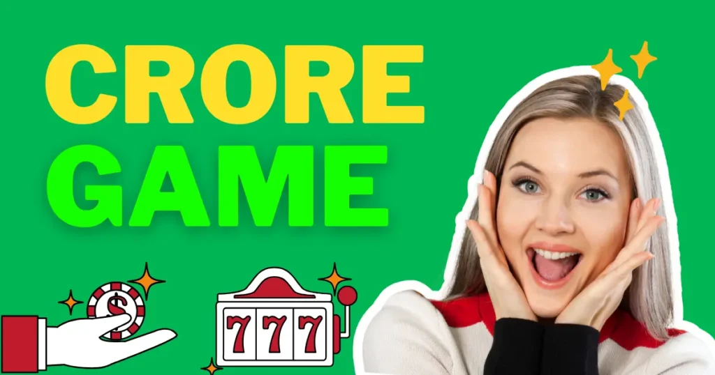 Crore Game banner.